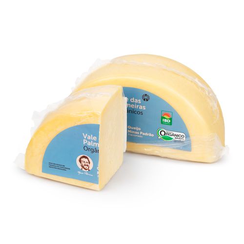 Queijo Minas Padrão Orgânico Vale Das Palmeiras Pedaço 250g