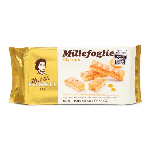 Biscoito Folhado Matilde Vicenzi Snack 125g
