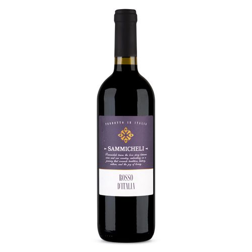 Vinho Tinto Italiano Sammichelli Rosso Garrafa 750ml
