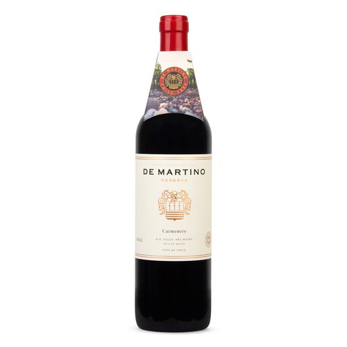 Vinho Tinto Chileno De Martino Carmenere Reserva Garrafa 750ml
