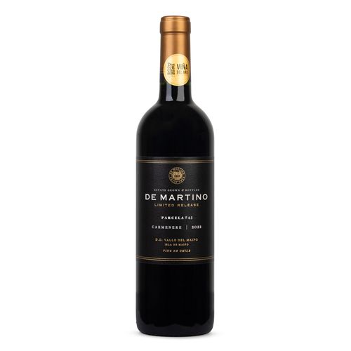 Vinho Tinto Chileno De Martino Limited Carmenere Garrafa 750ml