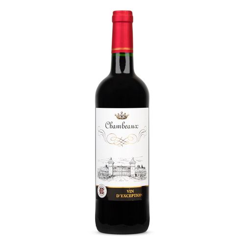 Vinho Tinto Francês Vin L' Union Chambeaux Garrafa 750ml