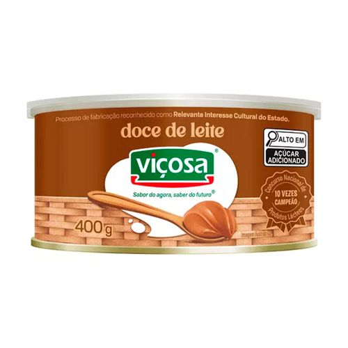 Doce De Leite Viçosa Lata 400g