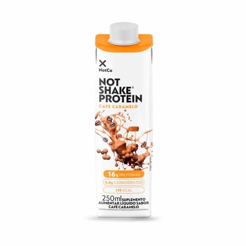 Bebida Proteica NotShake Protein Café Caramelo NotCo 250ml