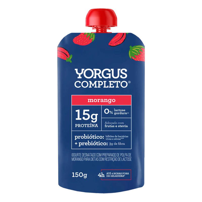 Iogurte-Yorgus-Completo-Morango-15g-Proteina-Pouch-150g