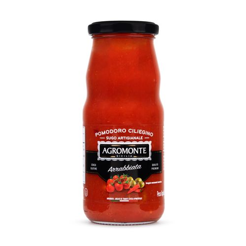 Molho de Tomate Italiano Arrabbiata  Agromonte 360g
