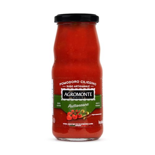Molho de Tomate Alla Puttanesca Agromonte 360g