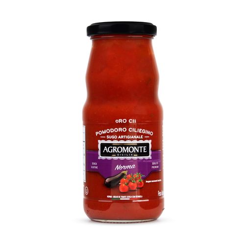 Molho de Tomate Italiano Alla Norma Agromonte 360g