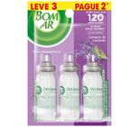 Aromatizador Bom Ar Click Spray Refil Leve 3 Pague 2 Campos de Lavanda