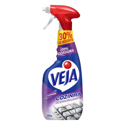 Limpador Veja Cozinha Gatilho Lavanda 30% Desconto 500ml