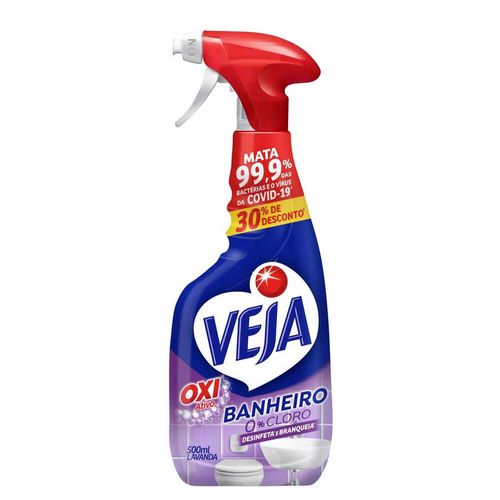 Limpador de Banheiro Spray Antibac Veja Lavanda 500ml
