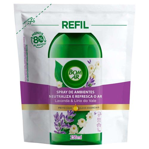 Odorizador Bom Ar Lavanda Refil 236ml