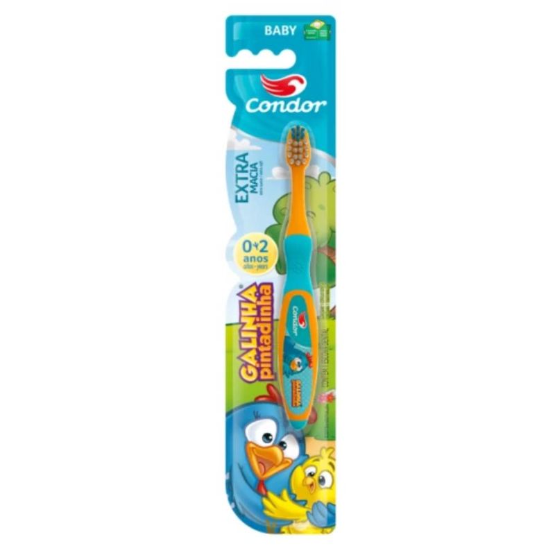 Escova-Dental-Extramacia-Baby-Galinha-Pintadinha-Condor