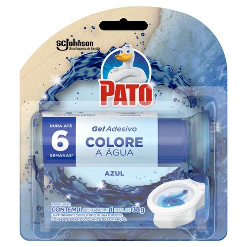 Gel Pato Adesivo Blue Aparelho + 6 Refis