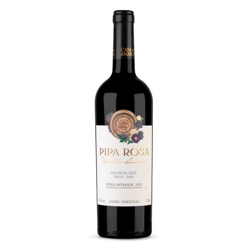 Vinho Tinto Português Pipa Rosa Colheita 750ml