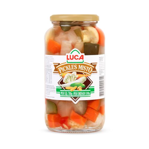 Picles em Conserva Luca Vidro 500g