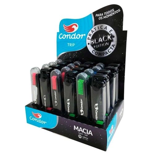 Escova Dental Trip Black Condor Unidade