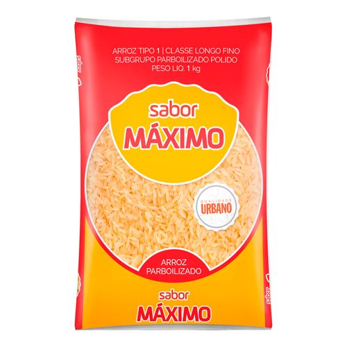 Arroz Parboilizado Máximo 1kg