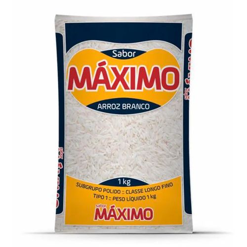 Arroz Branco Máximo 1kg
