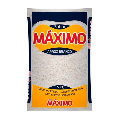 Arroz Branco Máximo 5kg