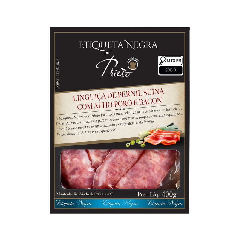 Linguica-de-Pernil-Alho-Poro-Bacon-Etiqueta-Negra-400g