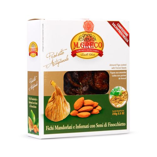 Figo Italiano com Amêndoas e Sementes Erva Doce M.Greco 250g