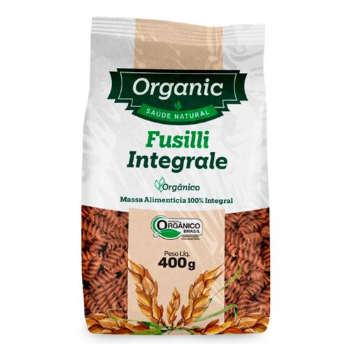 Fusilli Integral Organic 400g