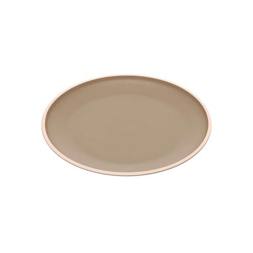 Prato para Pão de Melamina Class Bege 15cm