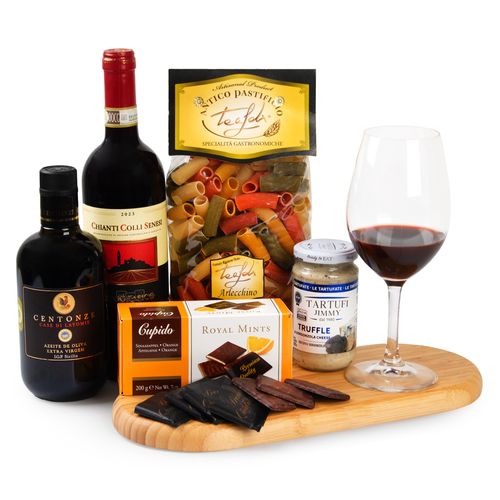 Cesta Vinho e Azeite