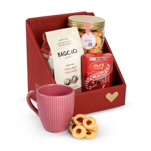 Cesta Café e Biscoito