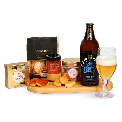 Cesta Cerveja e Bombom