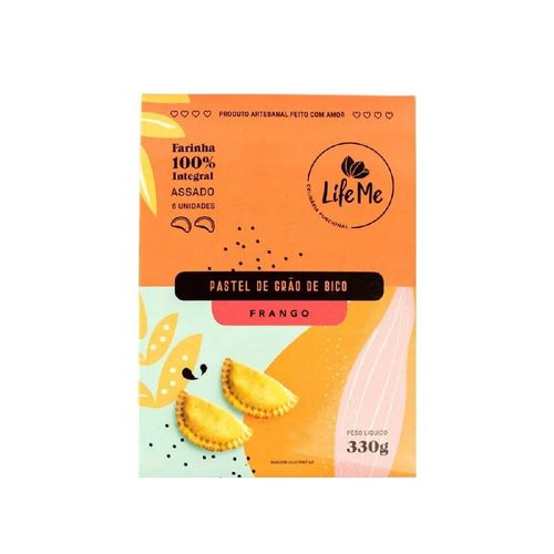 Pastel de Frango e Grão de Bico Congelado Life Me com 6 Unidades