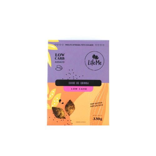 Quibe Low Carb Quinoa Congelado Life Me 350g