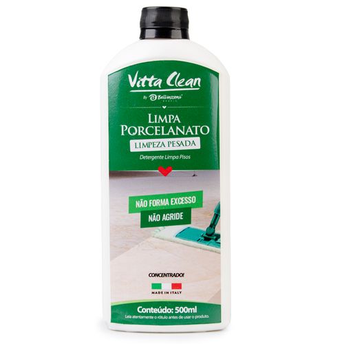 Limpa Porcelanato Limpeza Pesada Vitta Clean 500ml