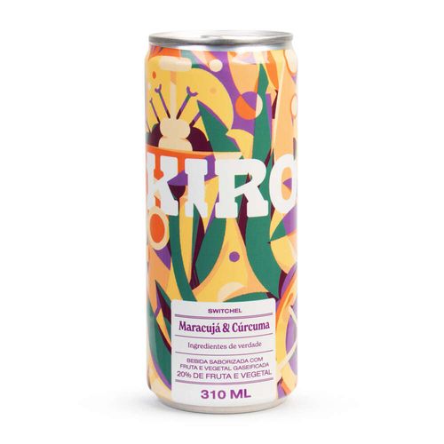 Switchel Maracujá & Cúrcuma Kiro 310ml