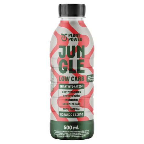 Isotônico Natural Jungle Morango com Limão 500ml