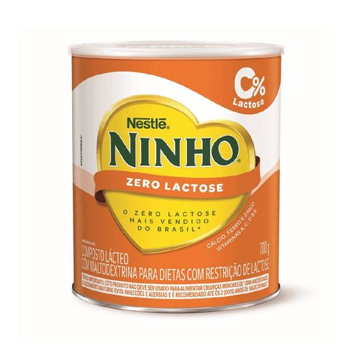 Composto Lácteo Ninho Zero Lactose 700g