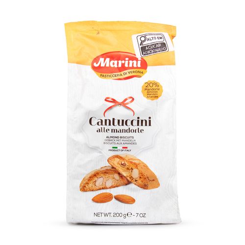 Biscoito Italiano Cantuccini com Amêndoas Marini 200g