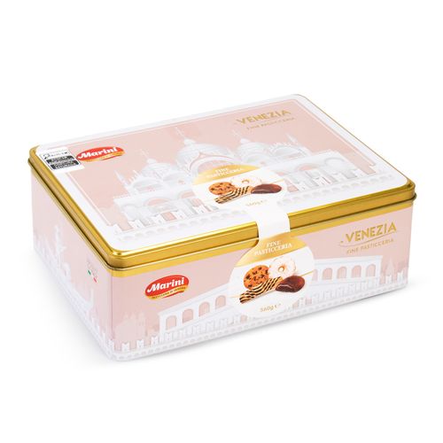 Biscoito Italiano Sortido Venezia Marini Lata 560g
