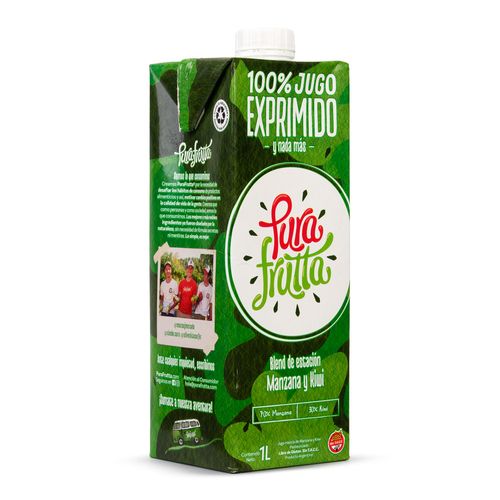 Suco Argentino Maçã e Kiwi Pura Frutta 1L