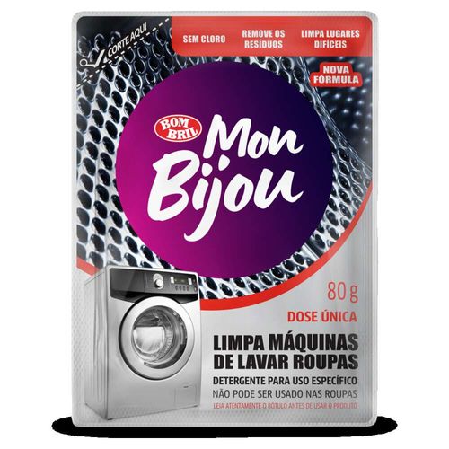 Limpador para Máquina de Roupa Mon Bijou Envelope 80g