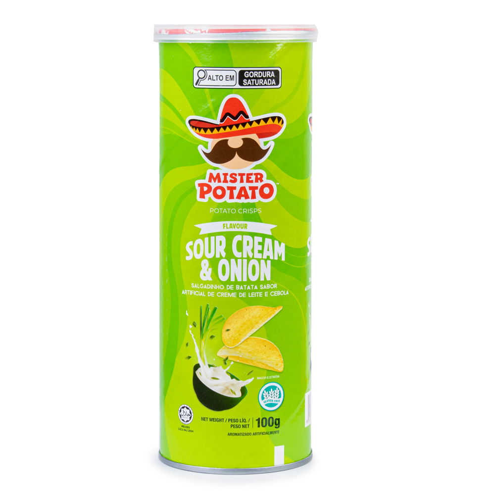 Encontraproduto.com.br - Batata Chips Mister Potato Cebola 100g