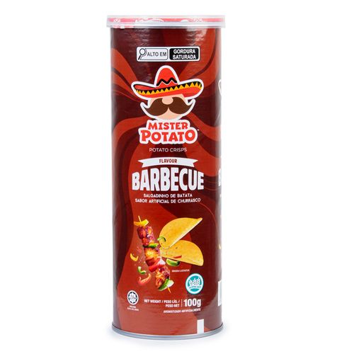 Batata Chips Mister Potato Barbecue 100g
