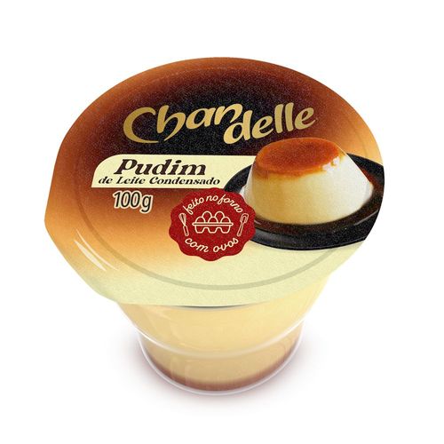 Sobremesa Pudim de Leite Chandelle 100g