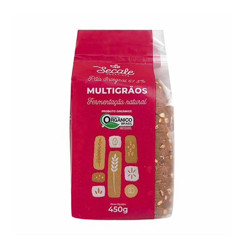 Pão de Forma Orgânico Multigrãos Secale 450g