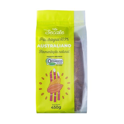 Pão Integral Orgânico Australiano Secale 450g