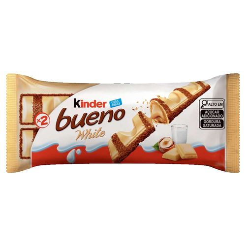 Kinder Bueno White Chocolate Branco 2 unidades 39g