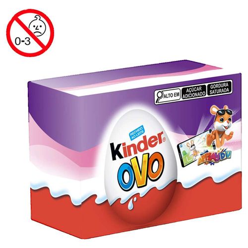 Kinder Ovo Roxo 2 unidades 40g