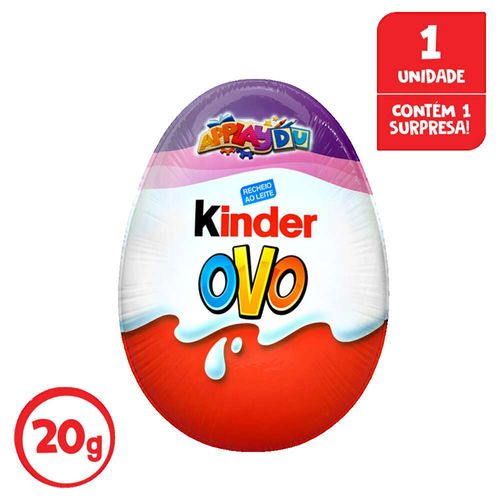 Kinder Ovo Roxo 1 Unidade 20g
