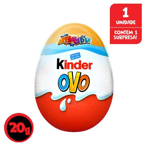 Kinder Ovo Laranja 1 Unidade 20g